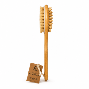 bamboo message body brush